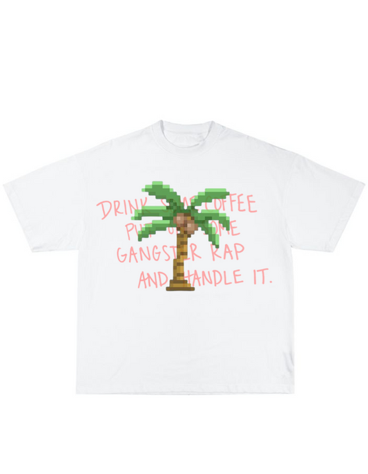Palm tree tee